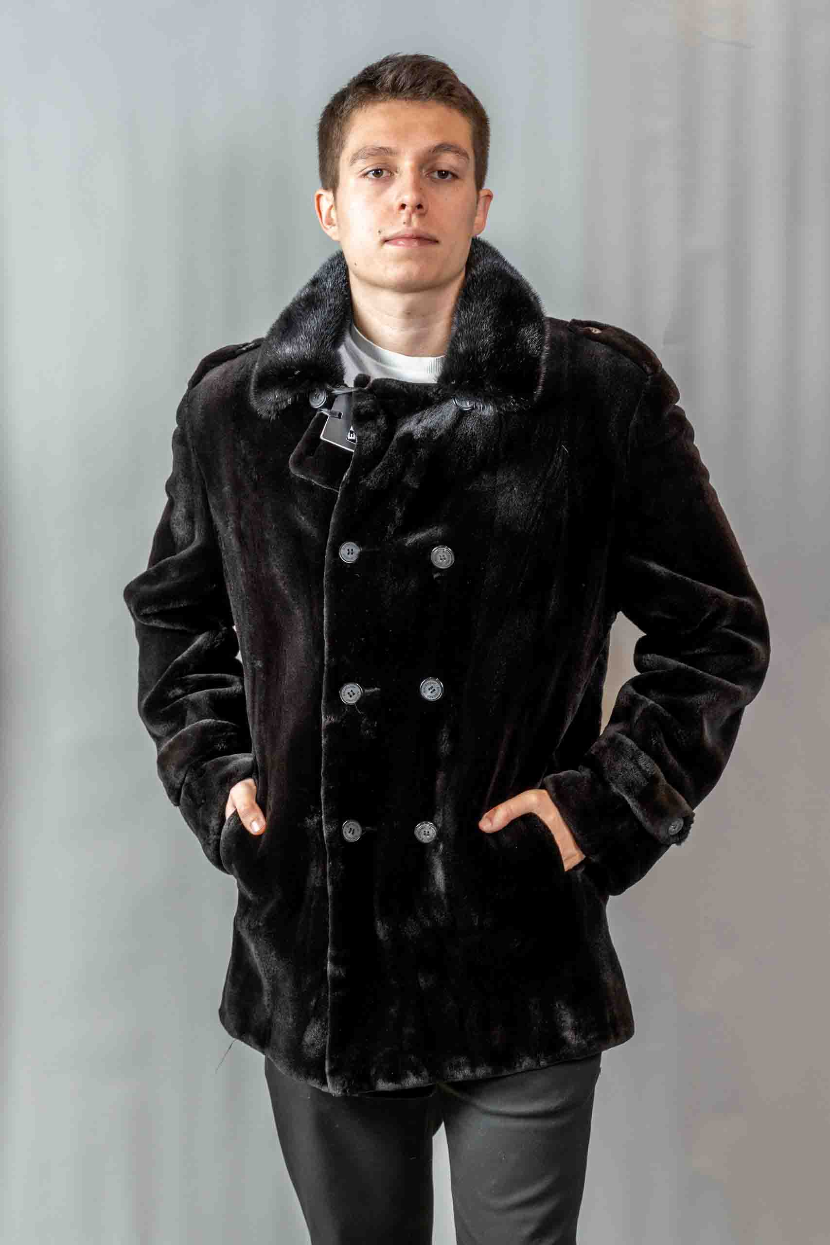 Buy a men's fur coat in Istanbul мужская шуба из нерпы